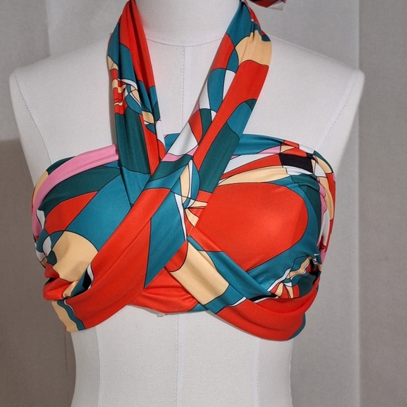 Shein M, scarf top & skirt set - Picture 5 of 10